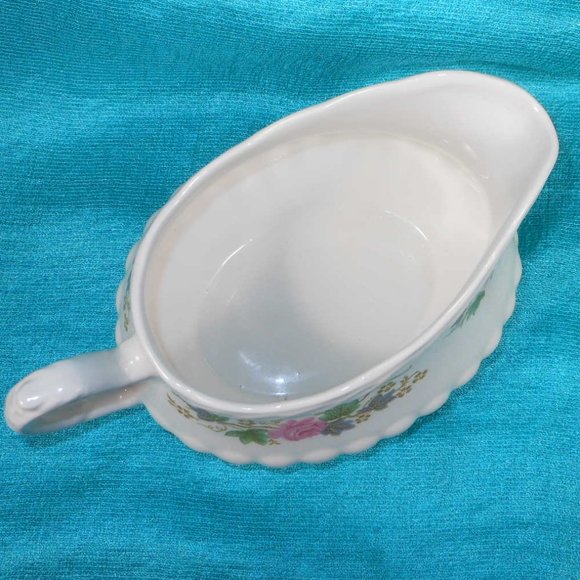 Gravy/sauce boat. Grindley UK Satin white Ironstone - Picture 4 of 5